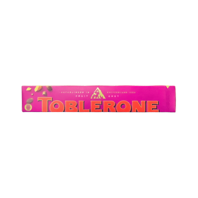 Toblerone Milk Chocolate  with Fruit &amp; Nut 100g