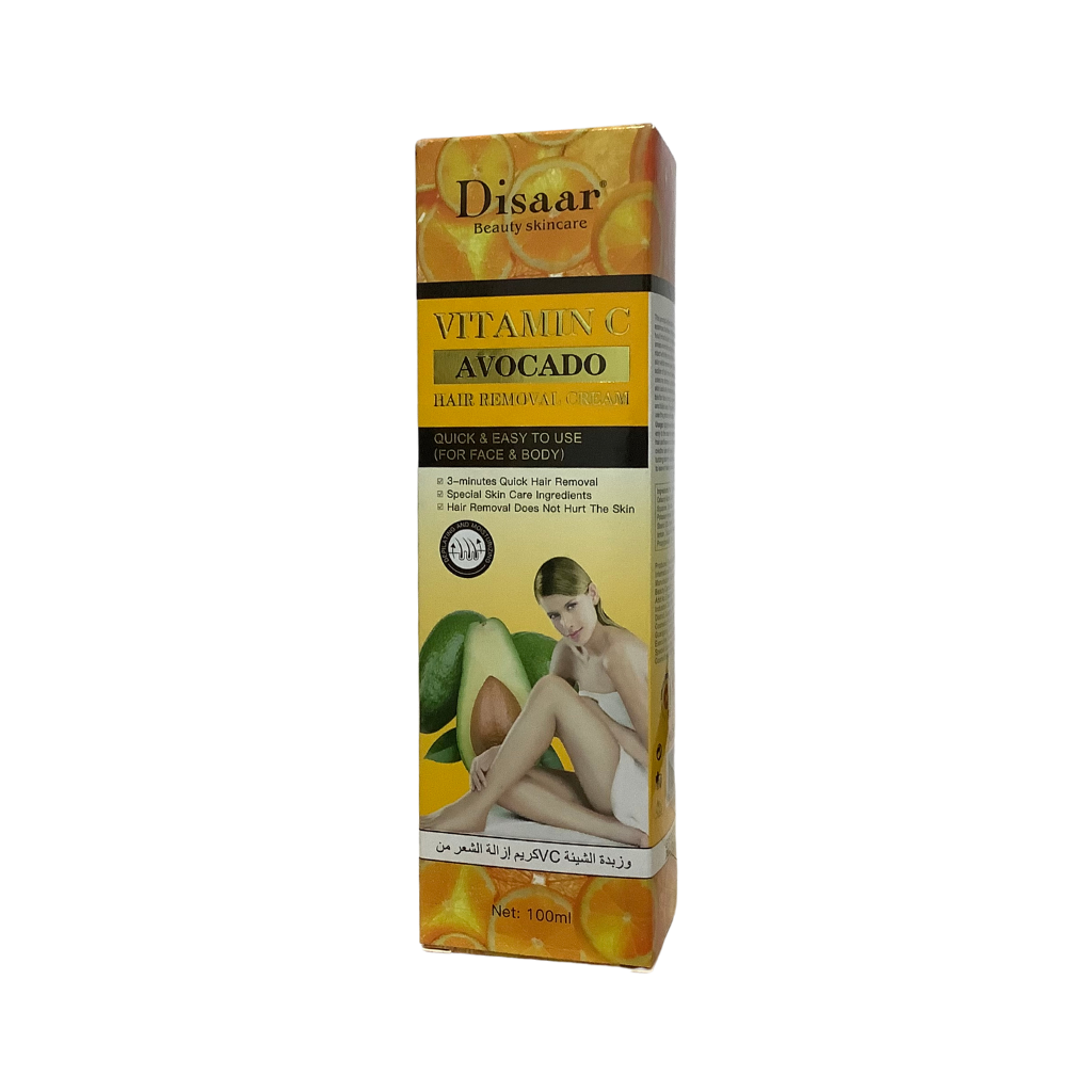 Disaar Hair Removal Cream Vitamin C Avocado 100ml