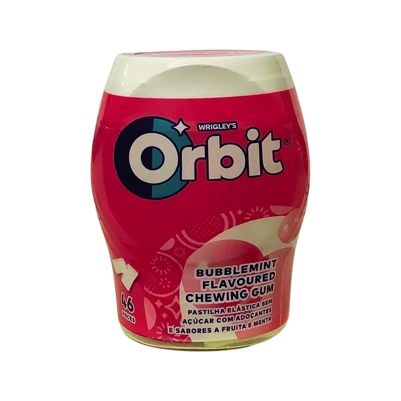 Orbit Bubblemint Flavoured Chewing Gum 46 Pieces