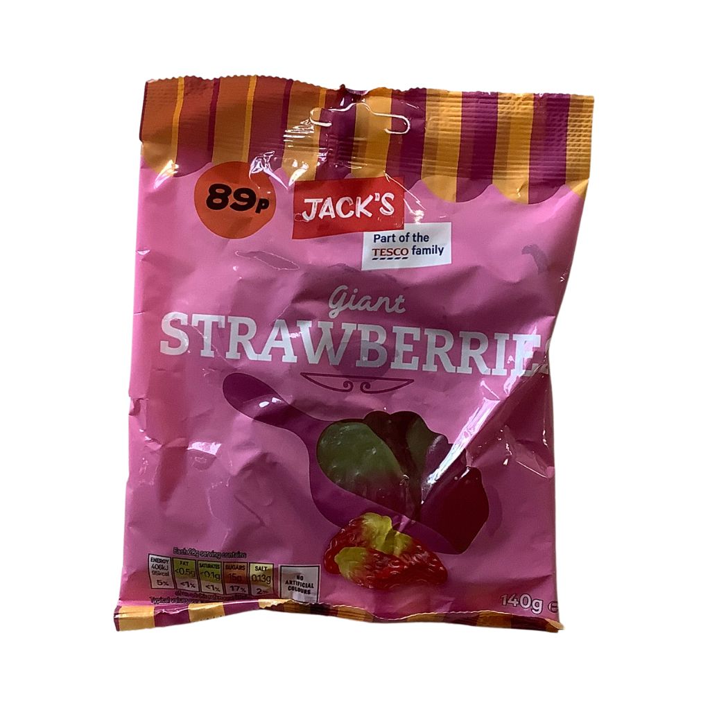 Jack&#39;s Giant Strawberry 140g