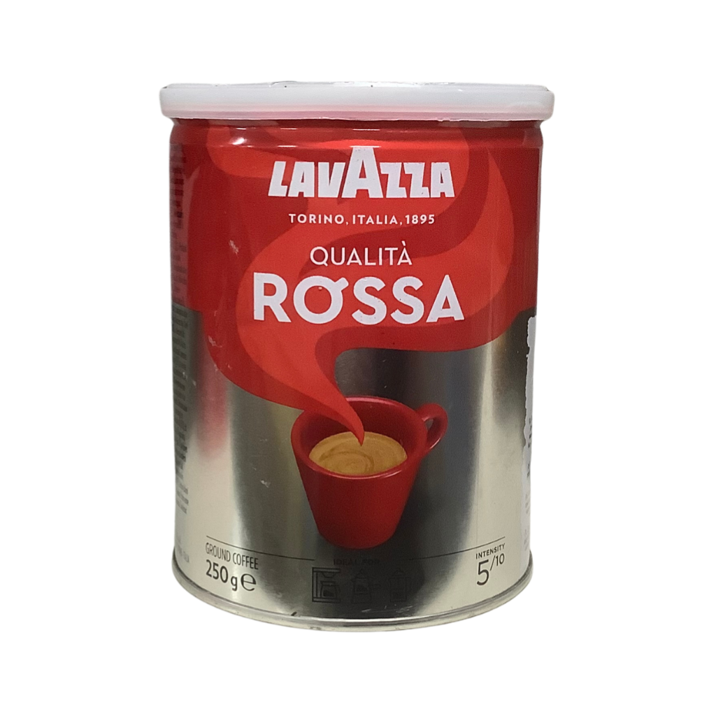 Lavazza Rossa Ground Coffee Tin 250g