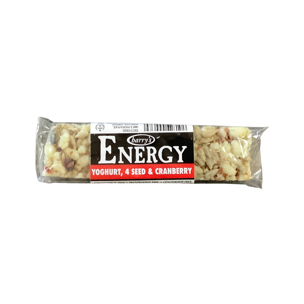 Barry&#39;s Energy 4 Seed &amp; Cranberry Snack Bar 40g
