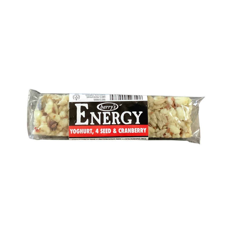 Barry&#39;s Energy 4 Seed &amp; Cranberry Snack Bar 40g