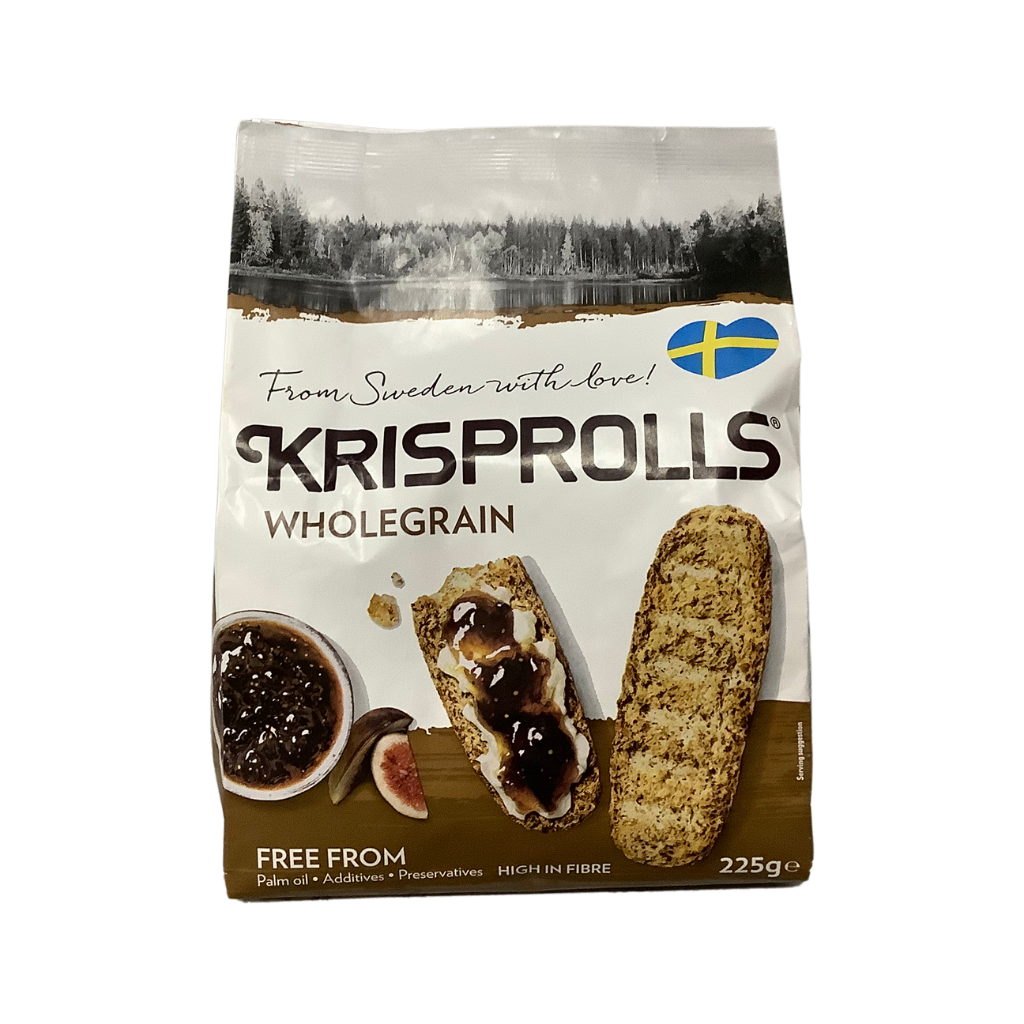 Krisprolls Wholegrain 225g