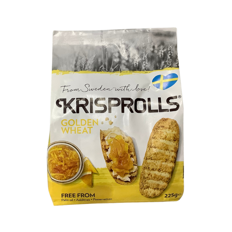 Krisprolls Goldenwheat 225g