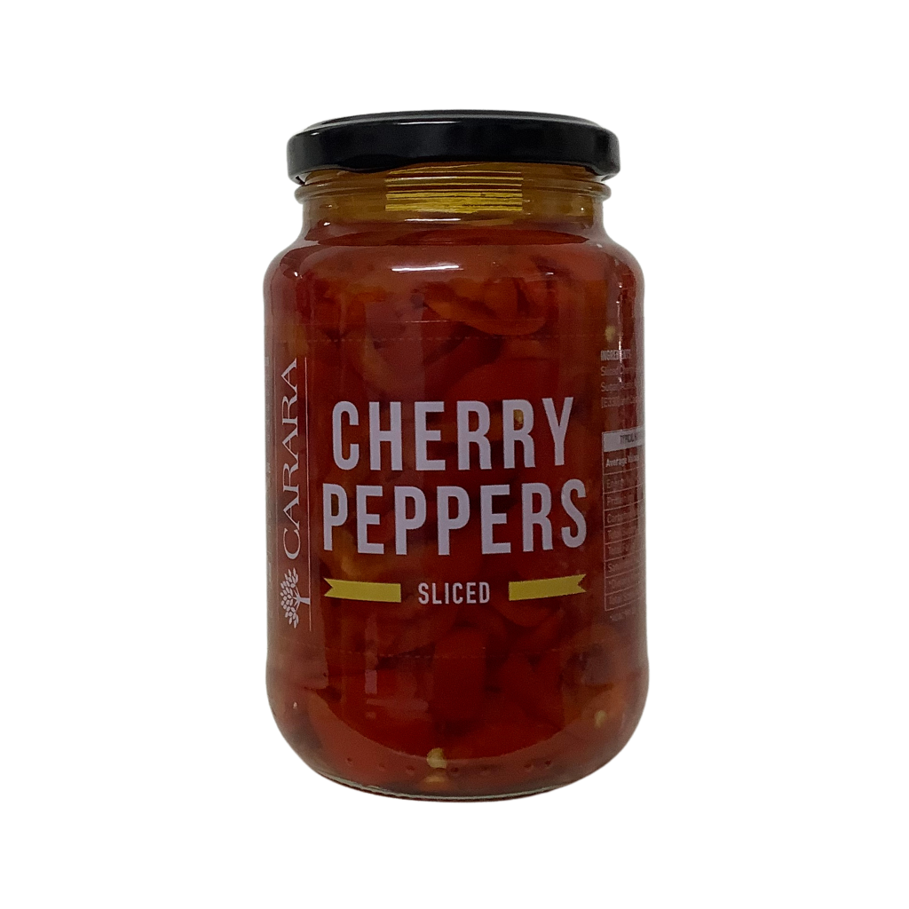 Carara Cherry Peppers Sliced 430g