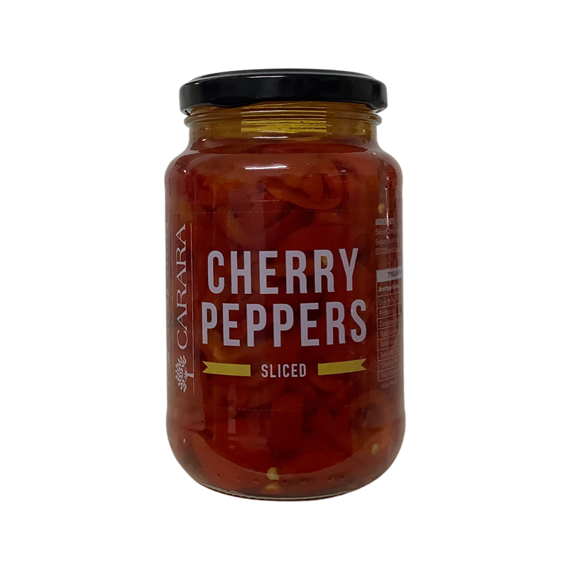 Carara Cherry Peppers Sliced 430g