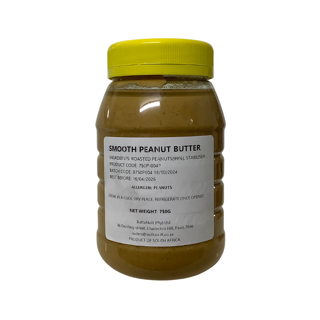 Buttanutt Peanut Butter Smooth 750g