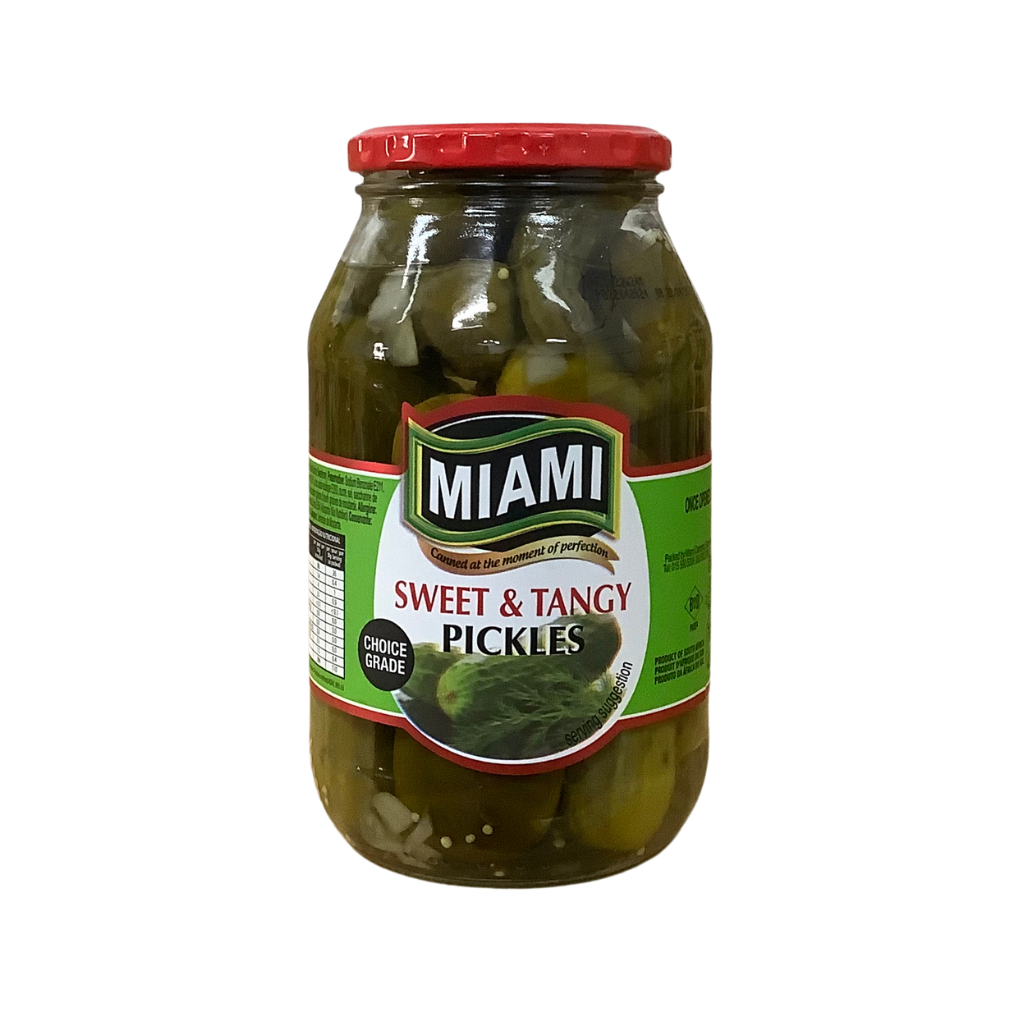 Miami Sweet &amp; Tangy Pickles 760g