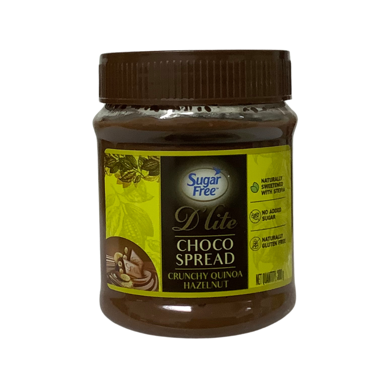 Sugar Free D&#39;Lite Choco Spread  Crunchy Hazelnut 300g