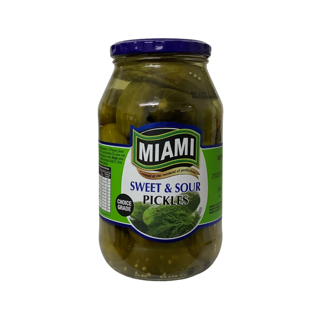 Miami Sweet &amp; Sour Pickles 760g