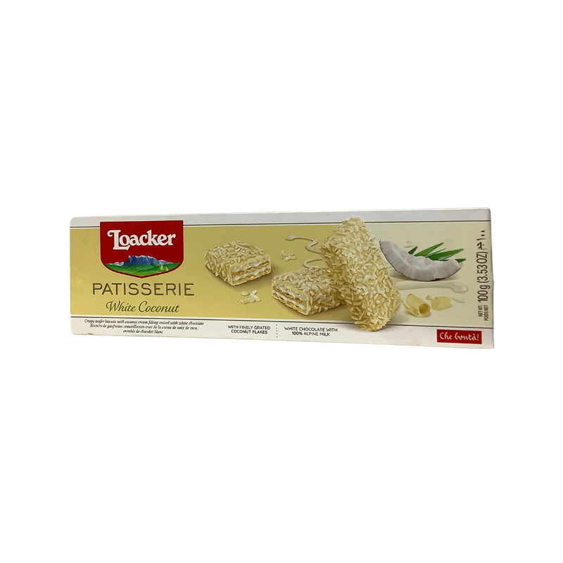 Loacker Gran Patisserie White Coconut 100g