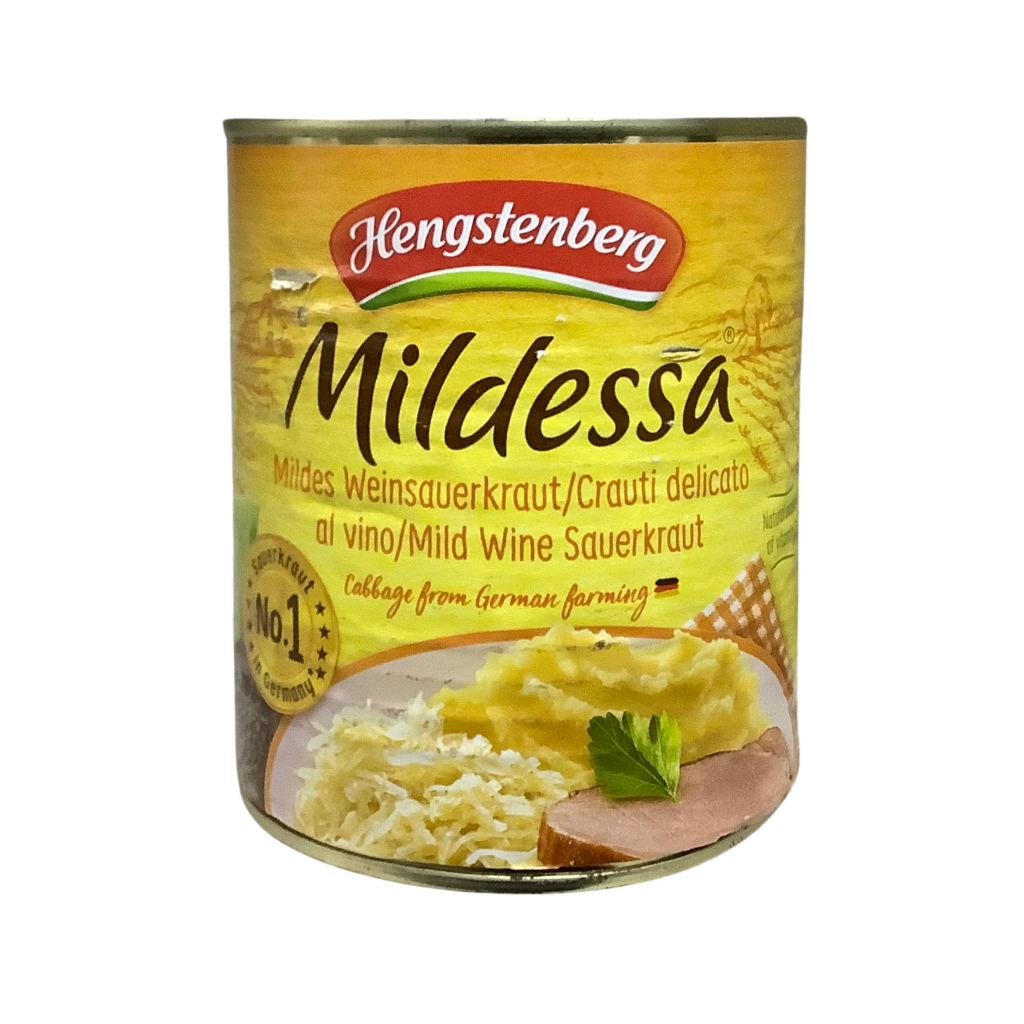 Hengstenberg Mildessa Sauerkraut Mild Wine 810g
