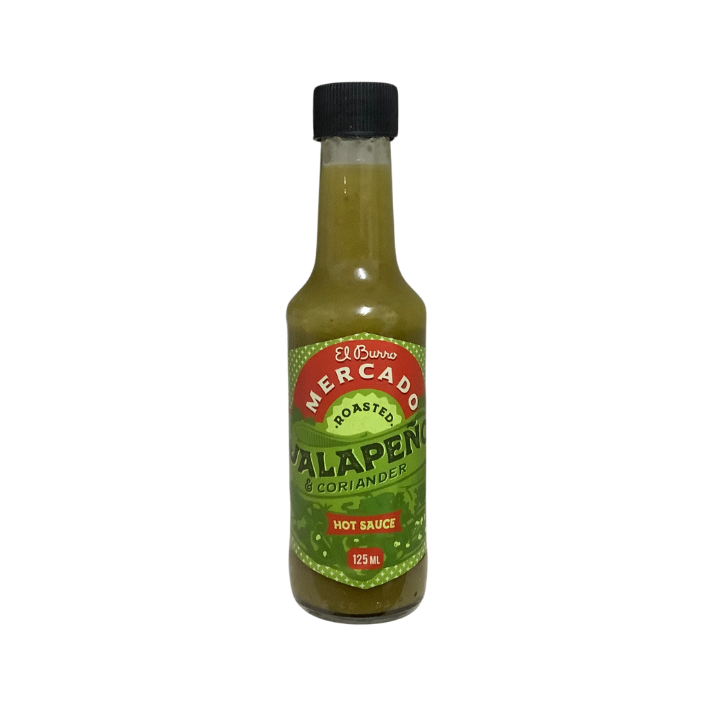 Mercado Roasted Jalapeno &amp; Coriander Hot Sauce 125ml