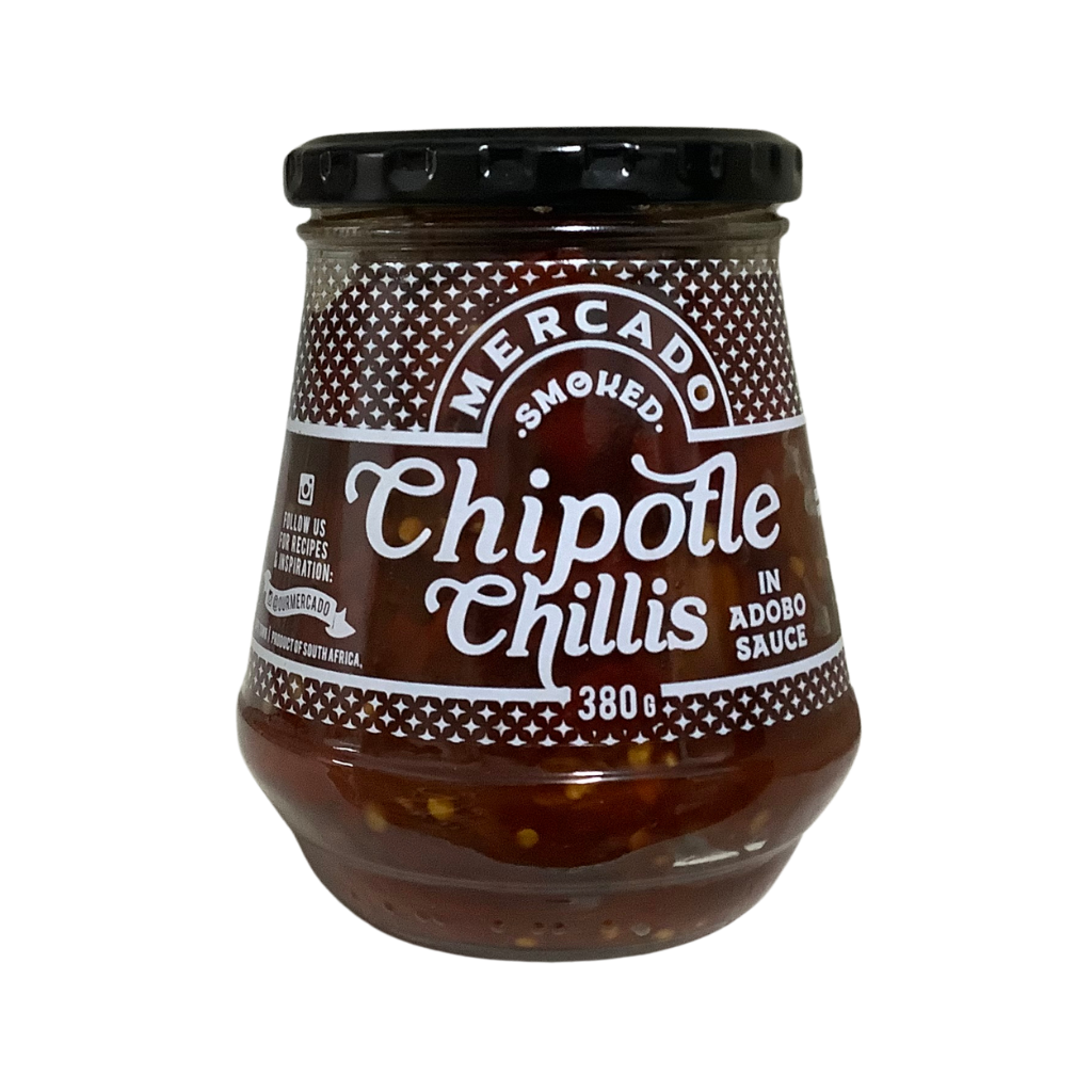 Mercado Smoked Chipotle Chillis in Adobo Sauce 380g