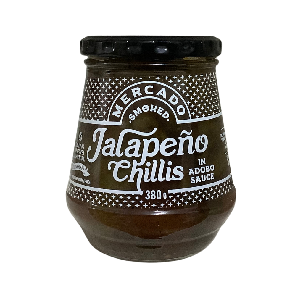 Mercado Smoked Jalapeno Chillis In Adobo Sauce 380g
