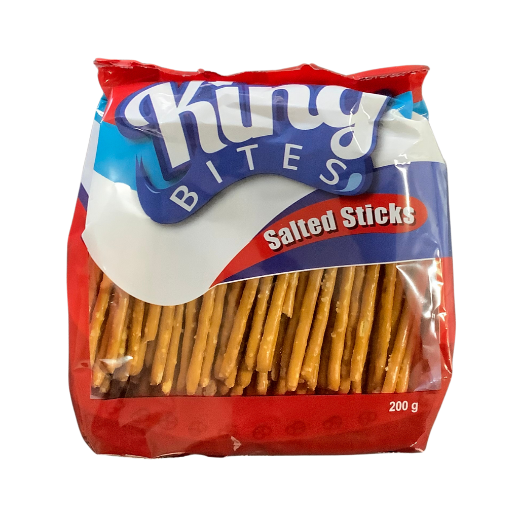King Bites Salted Sticks 200g