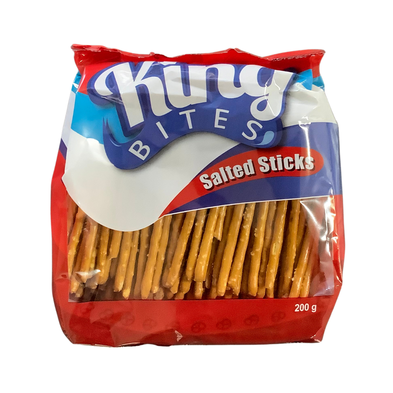 King Bites Salted Sticks 200g