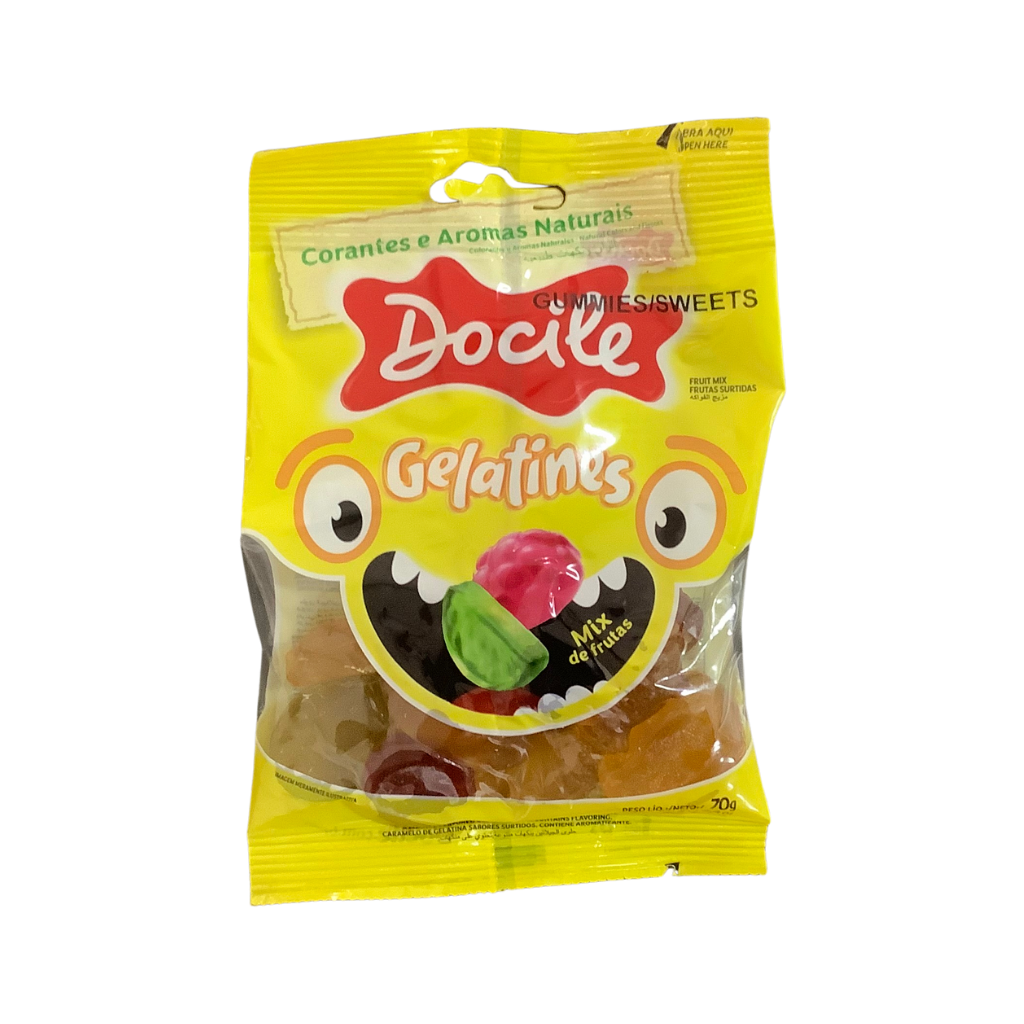Docile Gelatines Mixed Fruits 70g