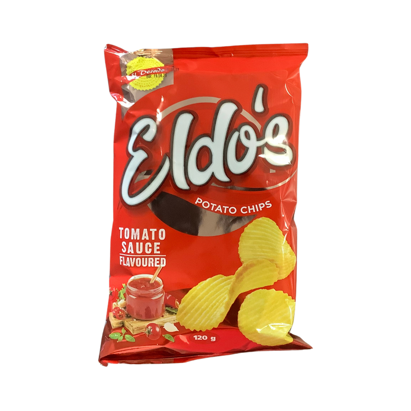 Eldo&#39;s Tomato Sauce Flavoured Potato Chips 120g