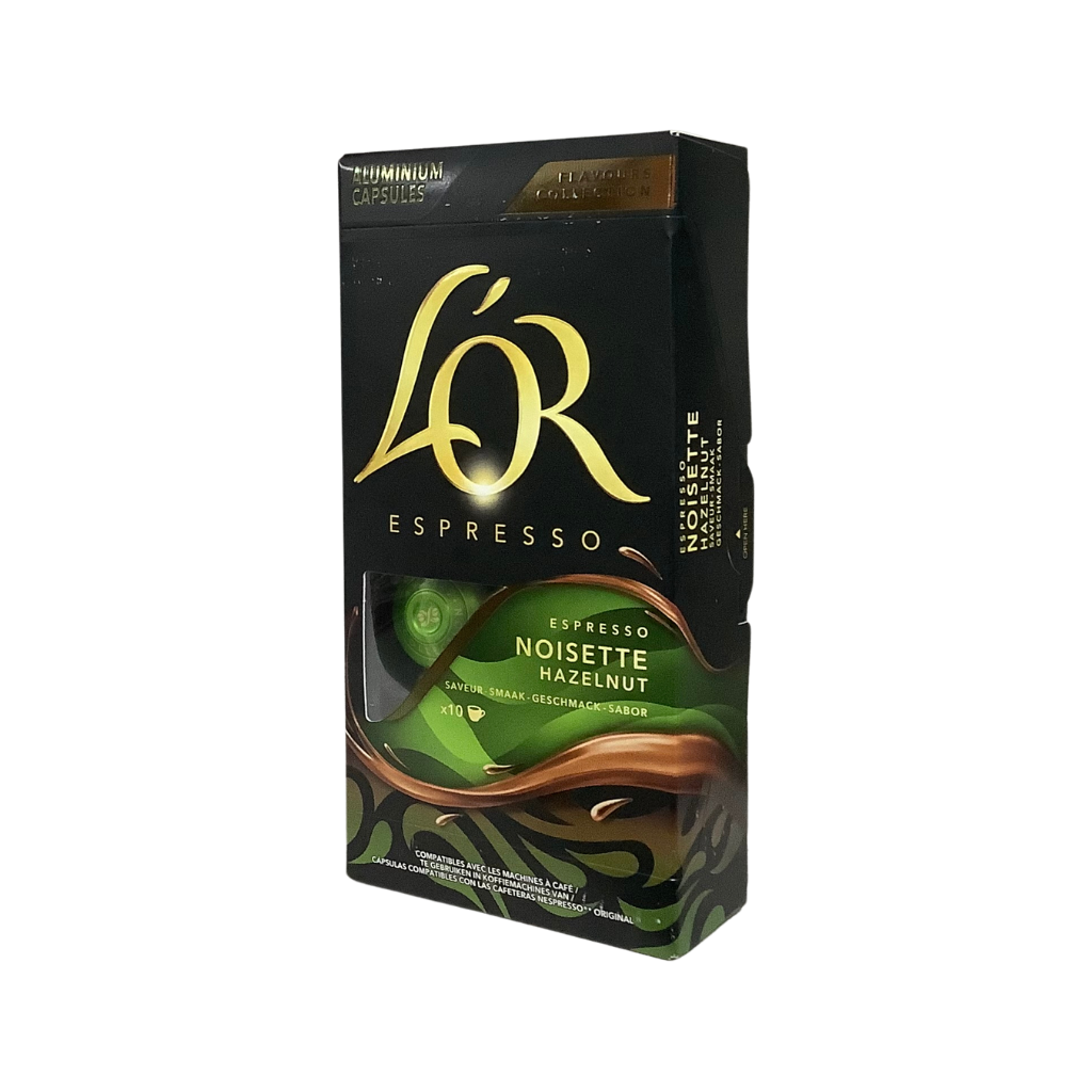 LOR Espresso Hazelnut  52g/10 Capsules