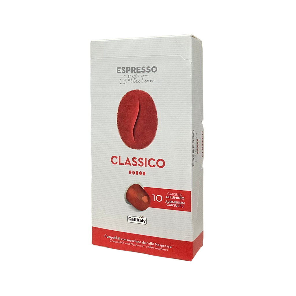 Caffitaly Espresso Collection Classico Alu Capsule 10 x 5.5g