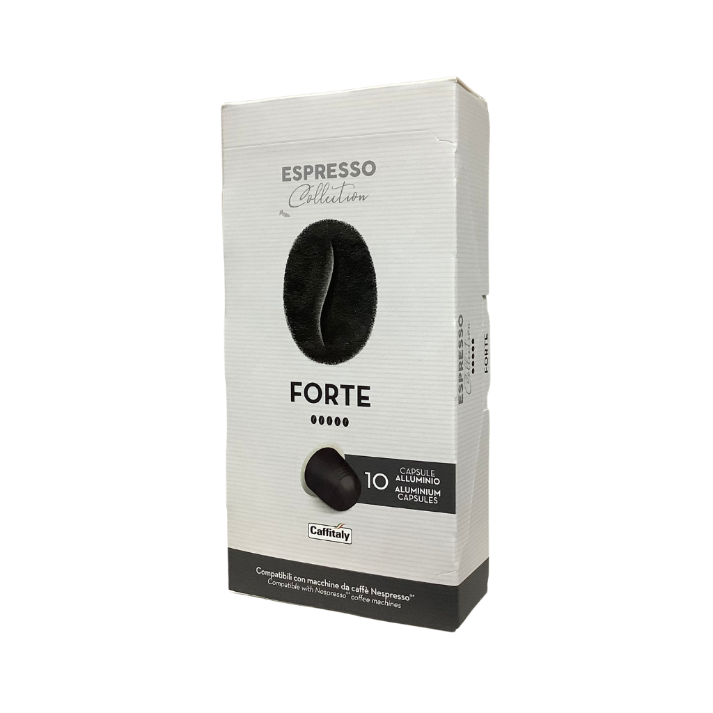 Caffitaly Espresso Collection Forte Alu Capsule 10 x 5.5g