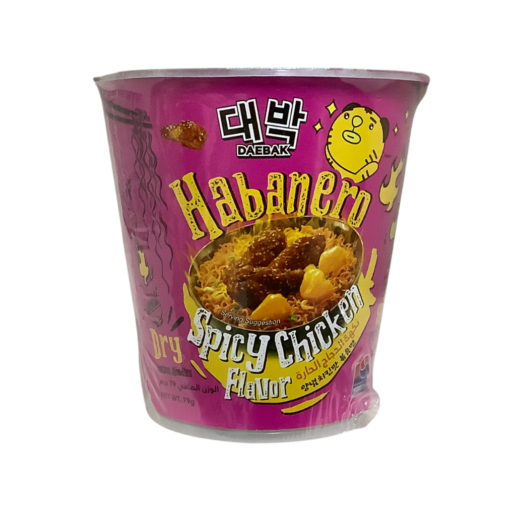 Habanero Spicy Chicken Flavour Noodle Cup 79g