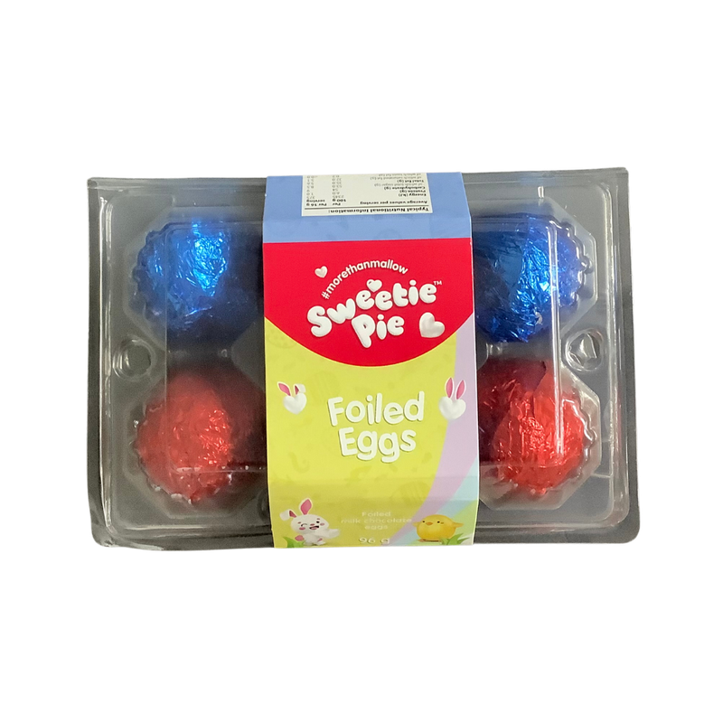 Sweetie Pie Foiled Eggs 6&#39;s