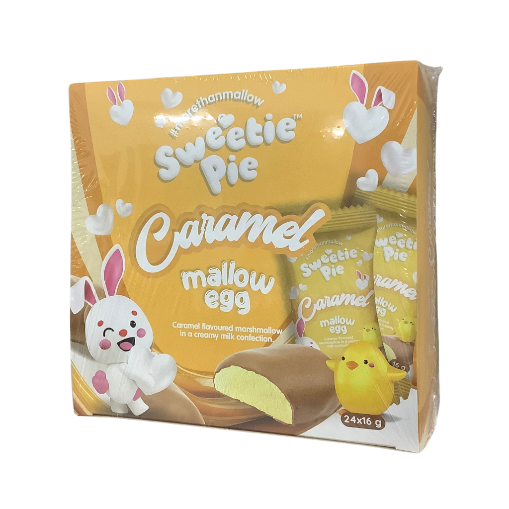 Sweetie Pie Caramel Mallow Egg 24 x 16g