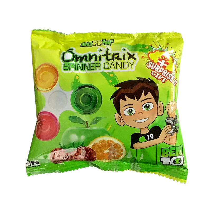 Ben 10 Omnitrix Spinner Candy 10 x 10g