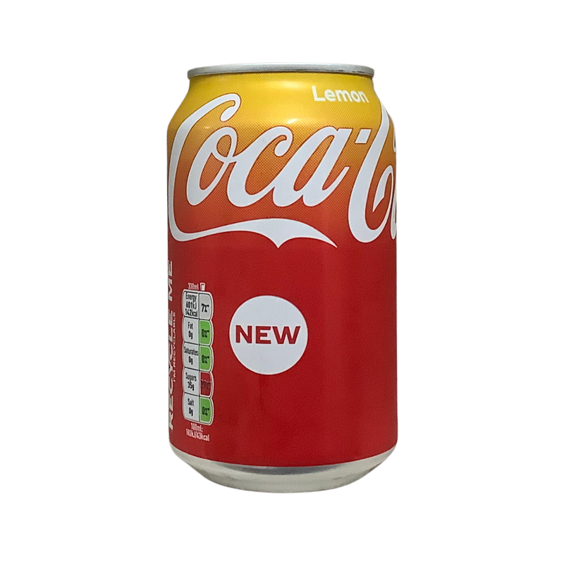 Coca-Cola Lemon Can 330ml