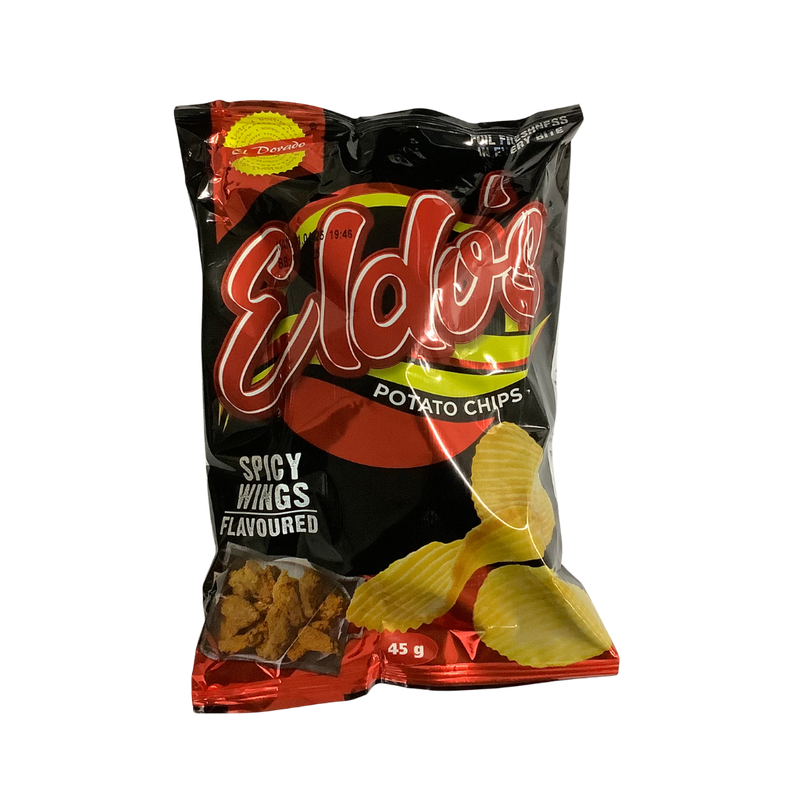 Eldo&#39;s Spicy Wings Flavoured  Potato Chips 45g