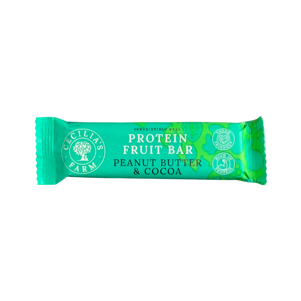 Cecilia&#39;s Farm Protein Fruit Bar Peanut Butter &amp; Cocoa 40g