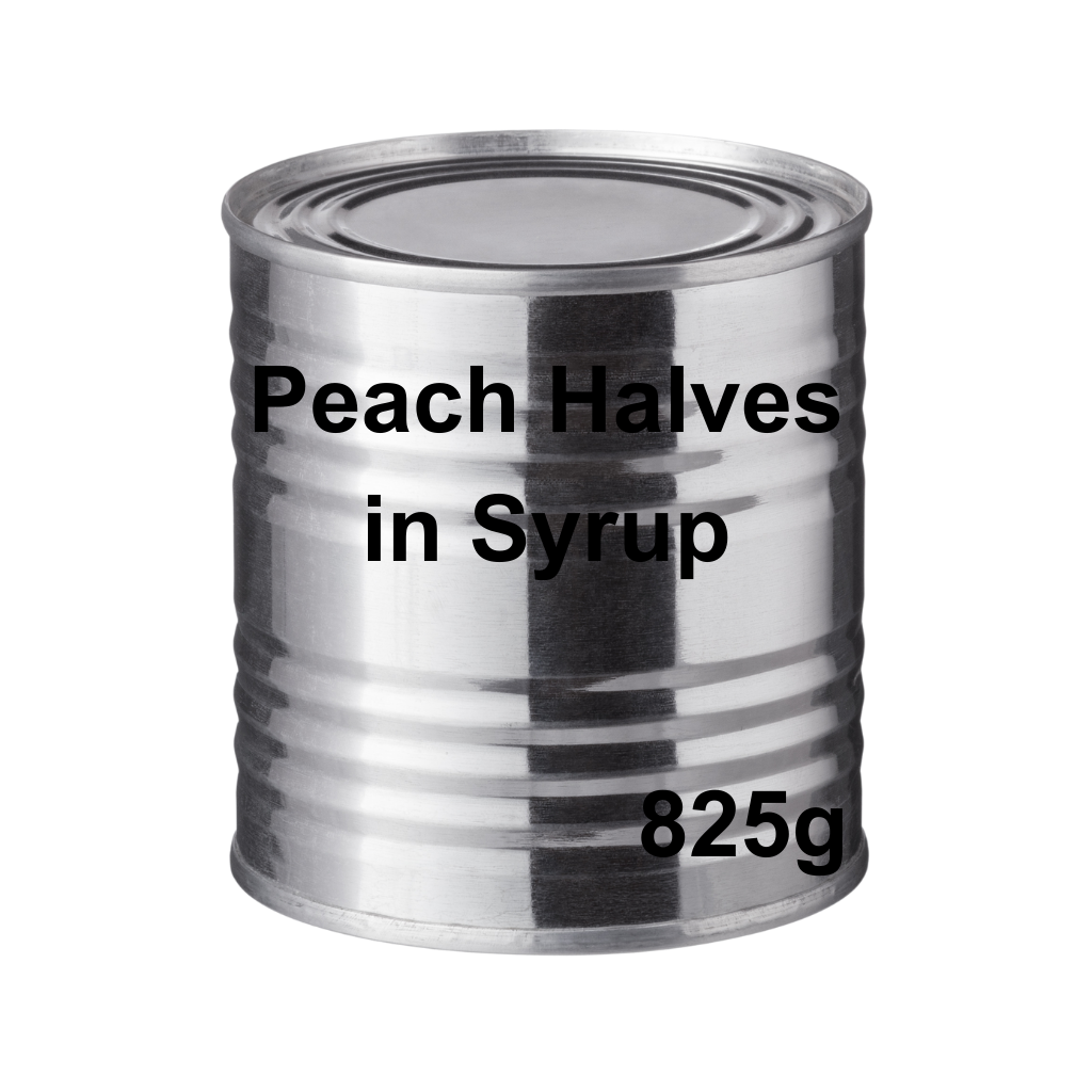 Peach Halves in Syrup 825g