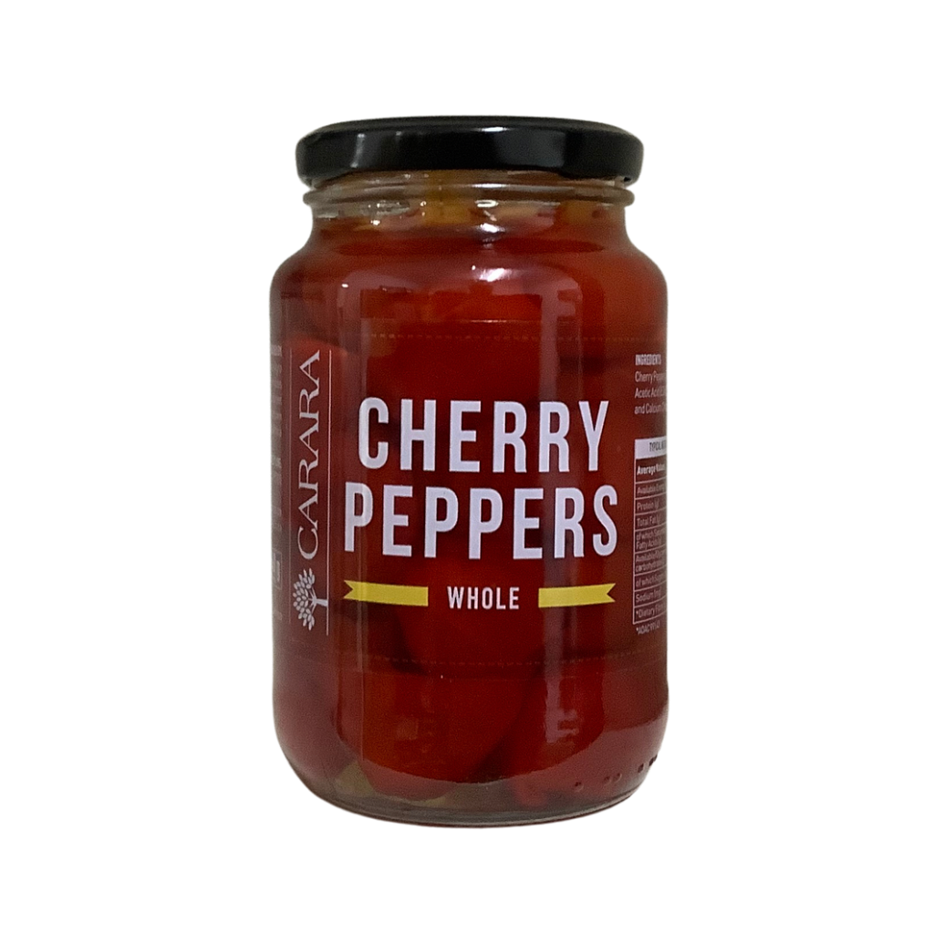 Carara Cherry Peppers Whole 400g