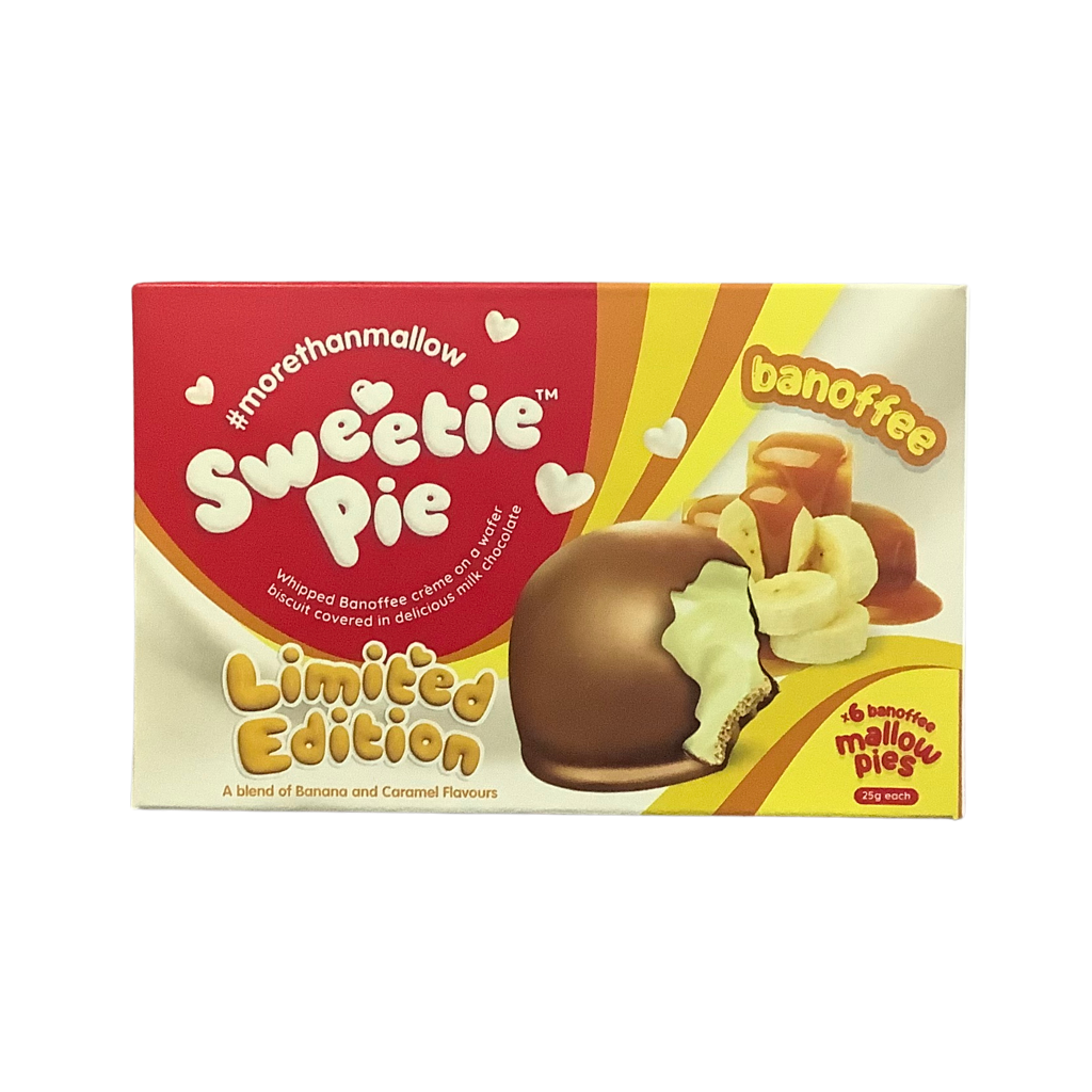 Sweetie Pie Banoffee Mallow Pies 6 x 25g