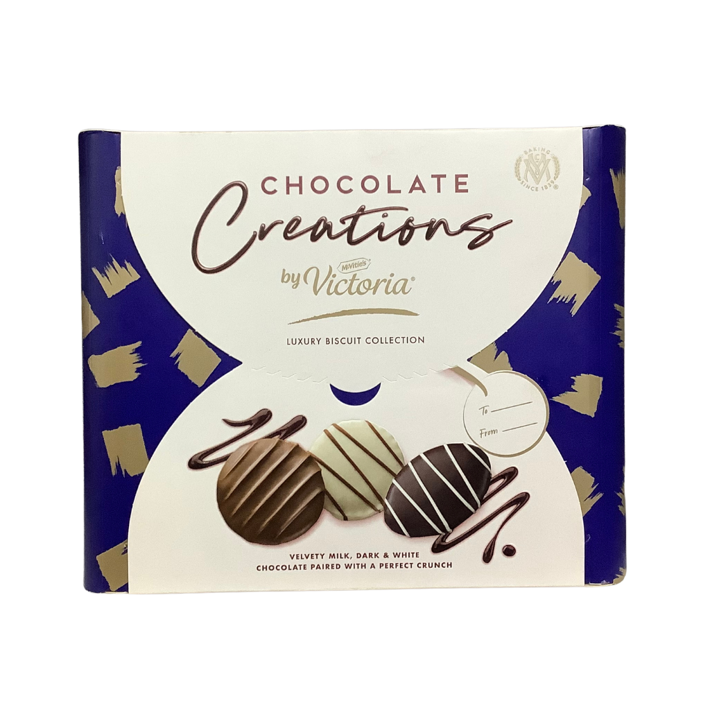 Chocolate Creations By Victoria McVities Luxury Biscuit Collection 340g