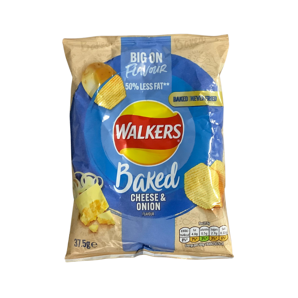 Walkers Baked Cheese &amp; Onion 37.5g