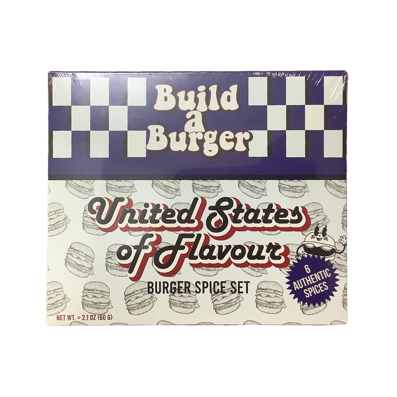 Build A Burger United States Of Flavour Burger Spice Set 60g
