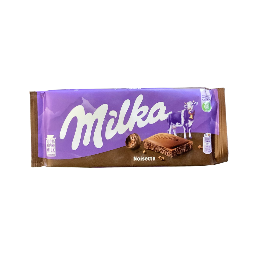 Milka Milk Chocolate Noisette 80g