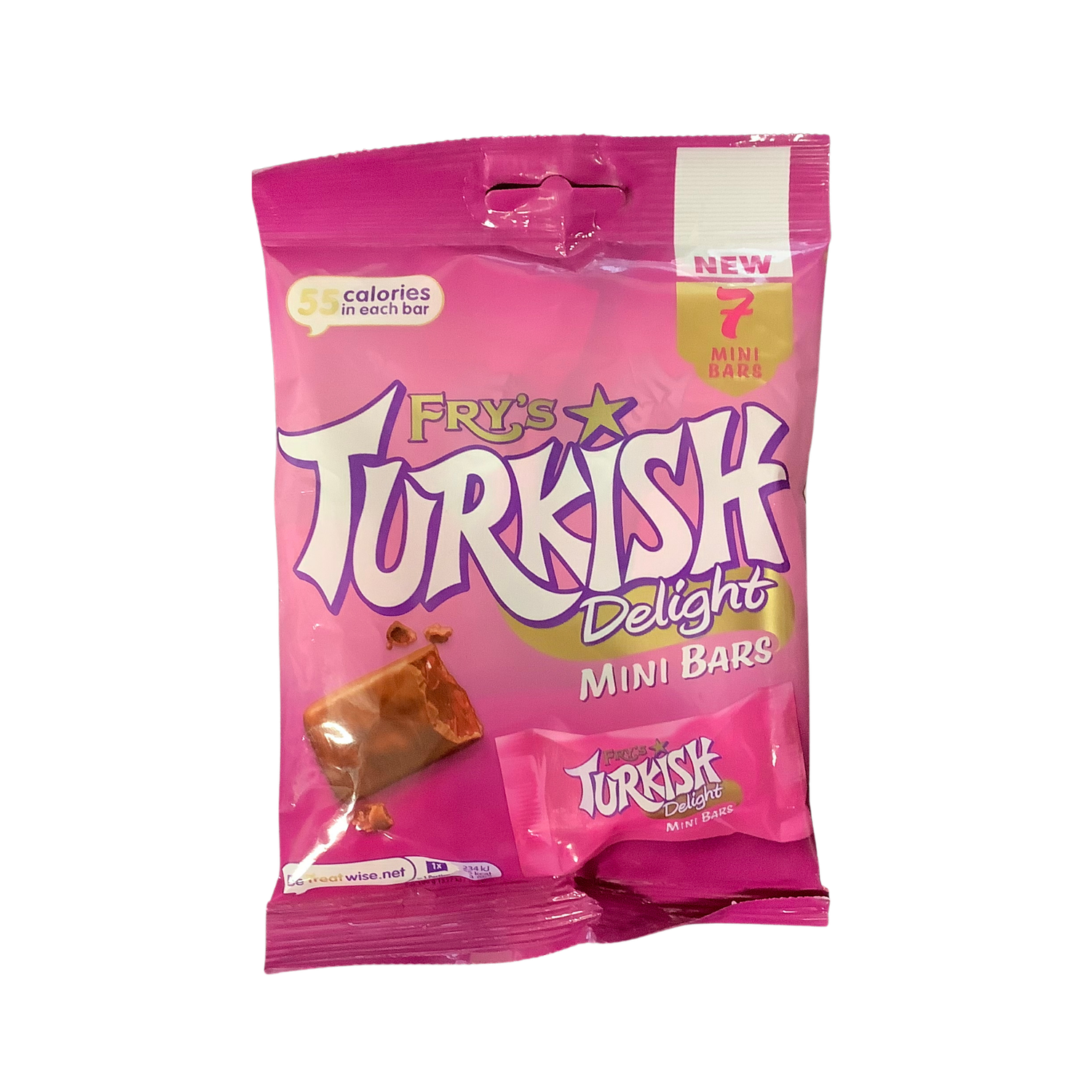 Fry&#39;s Turkish Delight Mini Bars 105g