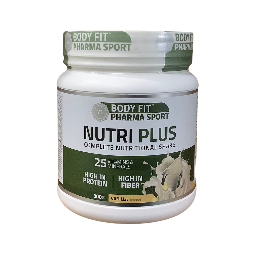 Body Fit Pharma Sport Pure Nutri Plus Vanilla Flavoured 300g
