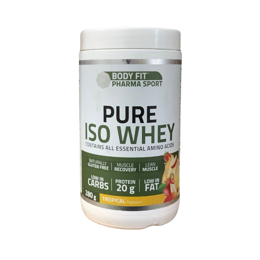 Body Fit Pharma Sport Pure Iso Whey Tropical Flavour 280g
