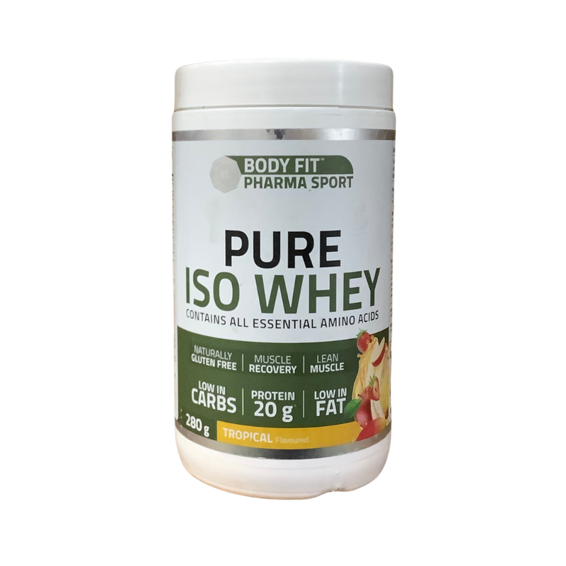 Body Fit Pharma Sport Pure Iso Whey Tropical Flavour 280g