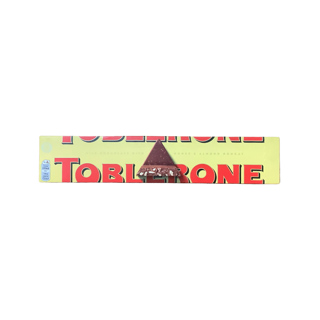 Toblerone Milk Chocolate with Honey &amp; Almond Nougat 360g