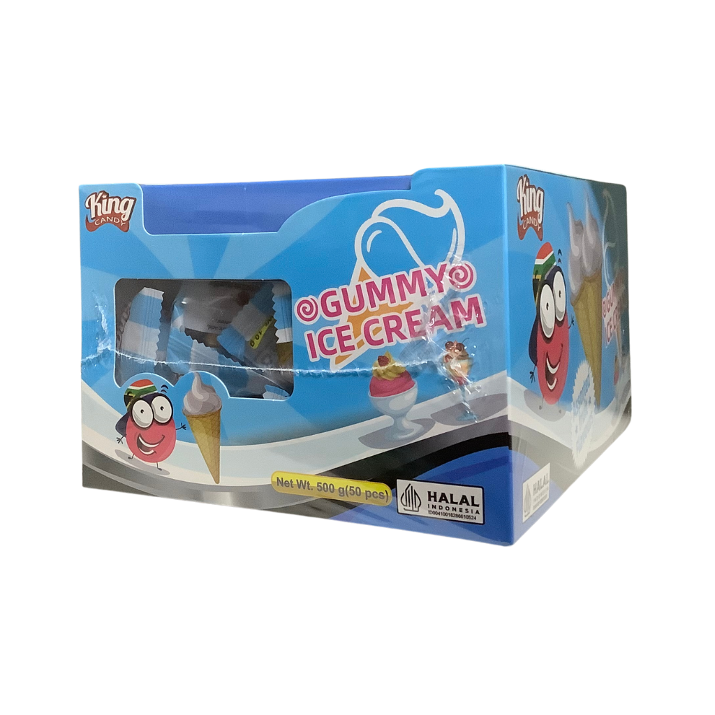 King Candy Gummy Ice Cream 500g