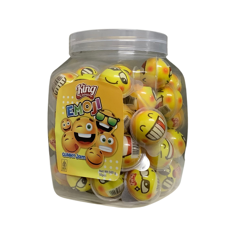 King Candy Emoji Gummy Jam 500g