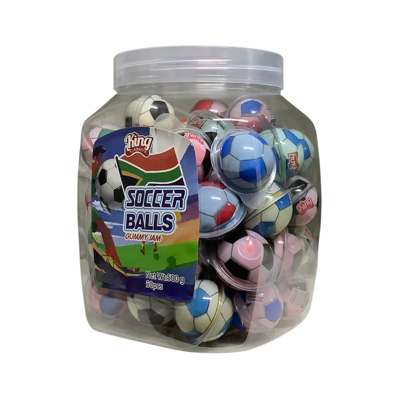King Candy Soccer Balls Gummy Jam 500g