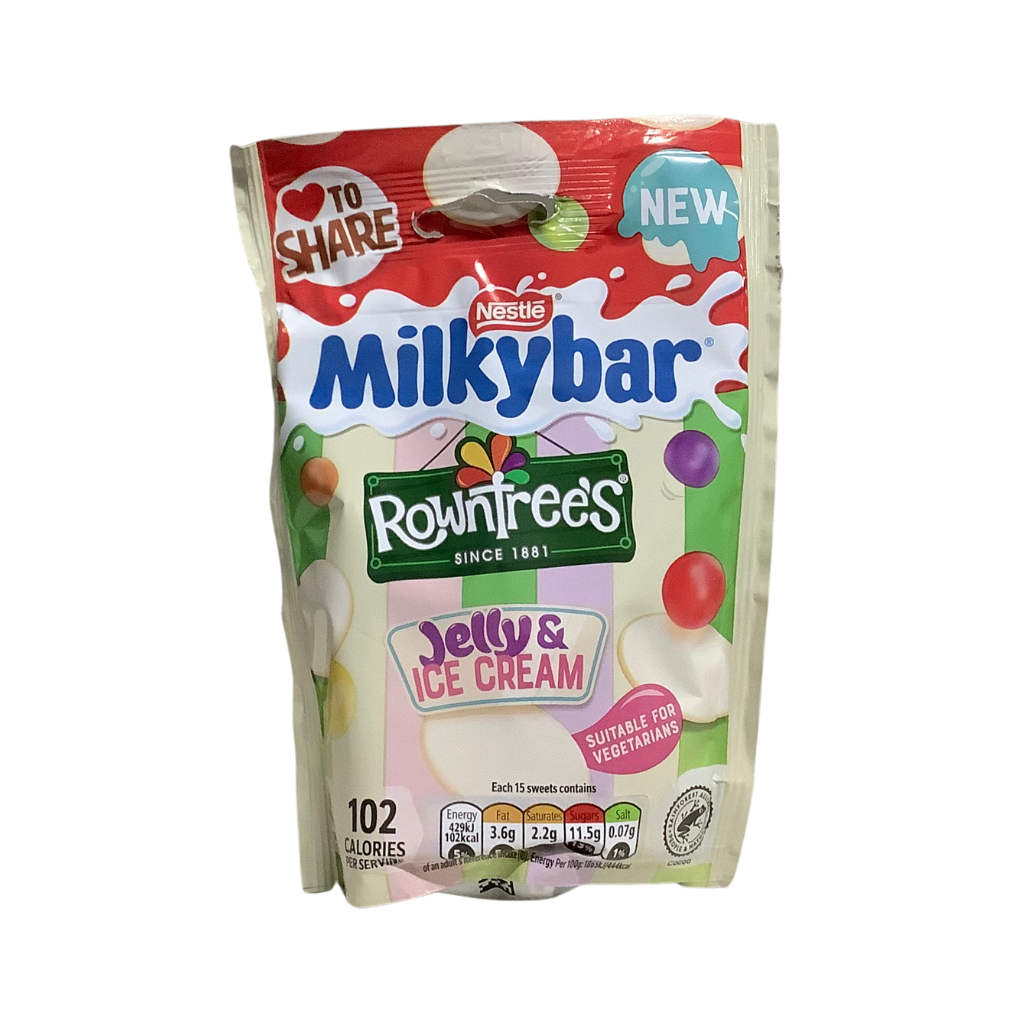 MilkyBar Rowntree&#39;s Jelly &amp; Ice Cream 95g